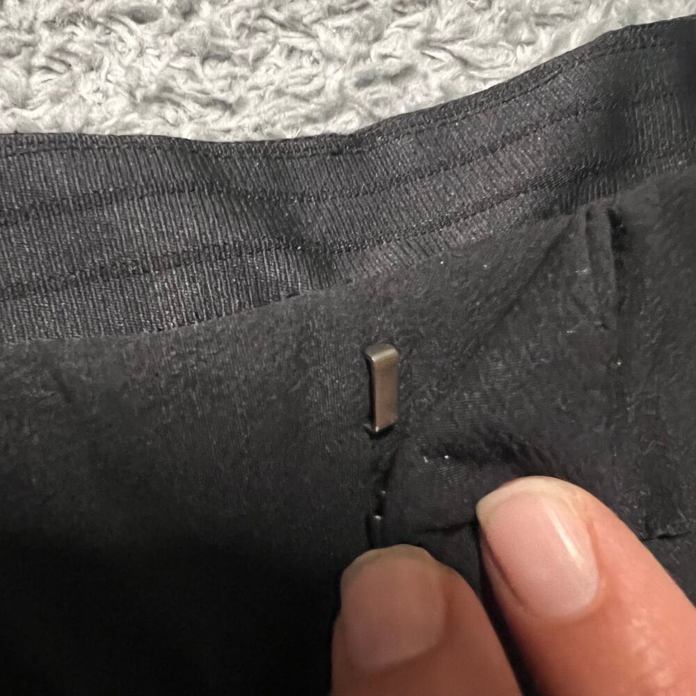 Athleta Pants Womens 8T Wander Straight Black Hiking Active #353692 *flaw - Picture 5 of 13